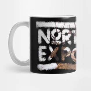 behind text northern exposure Mug